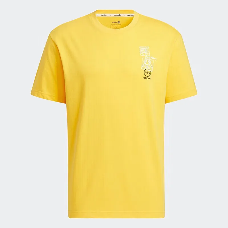 Adidas NEO Multi-functional Casual T-shirt,High-quality Fabric Ensures Comfort. The Unusual Patterns Add Stylish Highlights