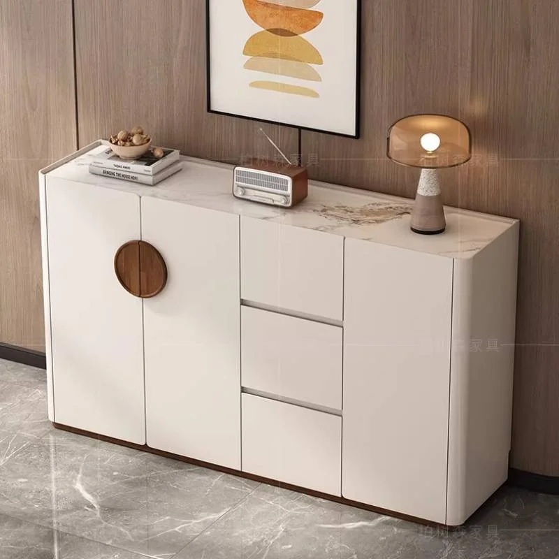 Italian Gray Nordic Shoe Cabinet Cream Dustproof Luxury Shoe Living Room Cabinet Entryway Corner Mueble Organizador Furniture