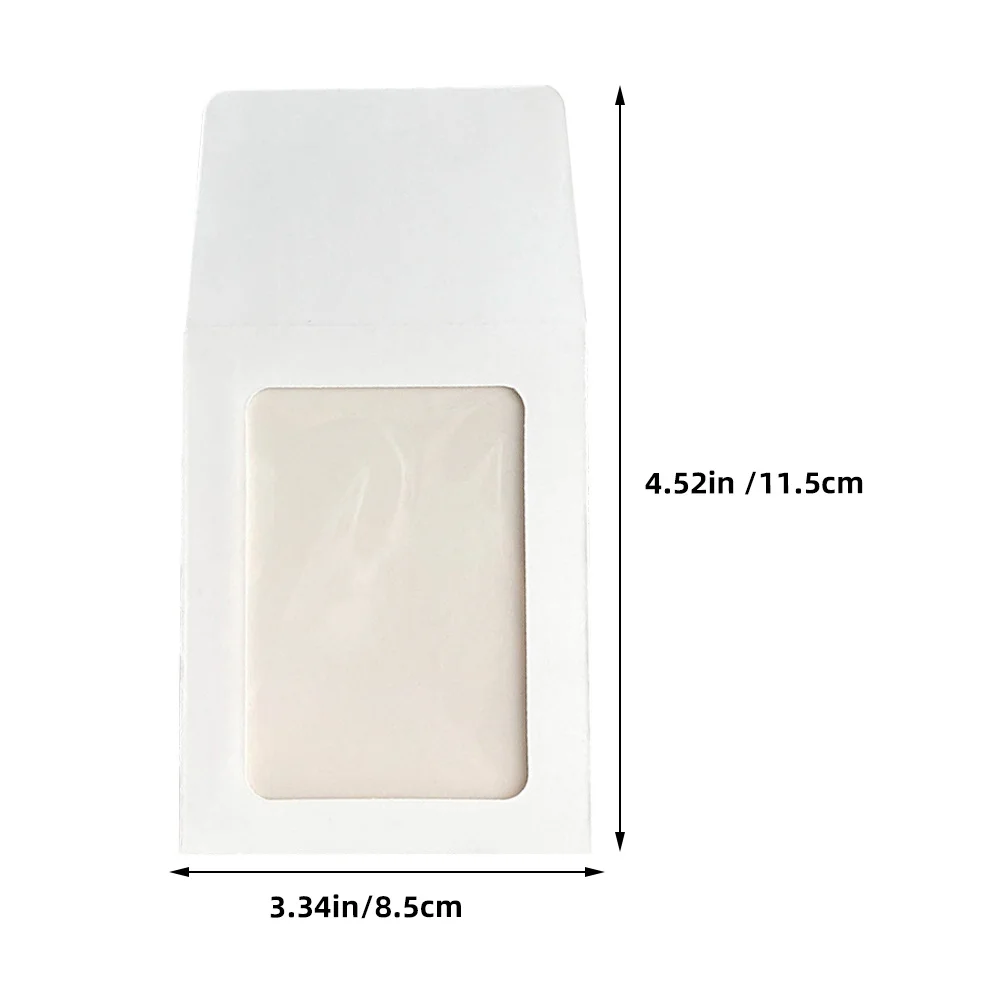 40Pcs Macaron Color Card Sleeves Clear Protective Covers for Game Trading Sports Cards DIY Display Storage Simple Style Portable