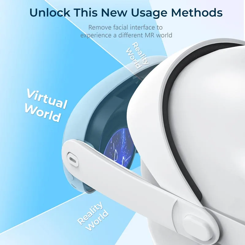 메타 퀘스트 3 헤드 스트랩 Vr 액세서리, 조절식 엘리트 헤드스트랩, 오큘러스 퀘스트 3 교체 헤드셋 액세서리