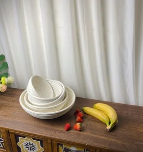 Straw dirty clothes storage frame basket bamboo woven frame woven storage box storage box