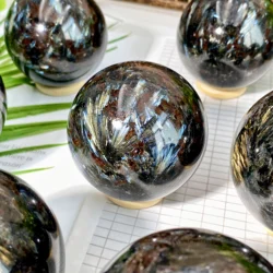 1PC Random High Quality Fireworks Sphere Natural Crystal Sphere,Natural Crystal Decoration,Birthday Gift,Women Gift.