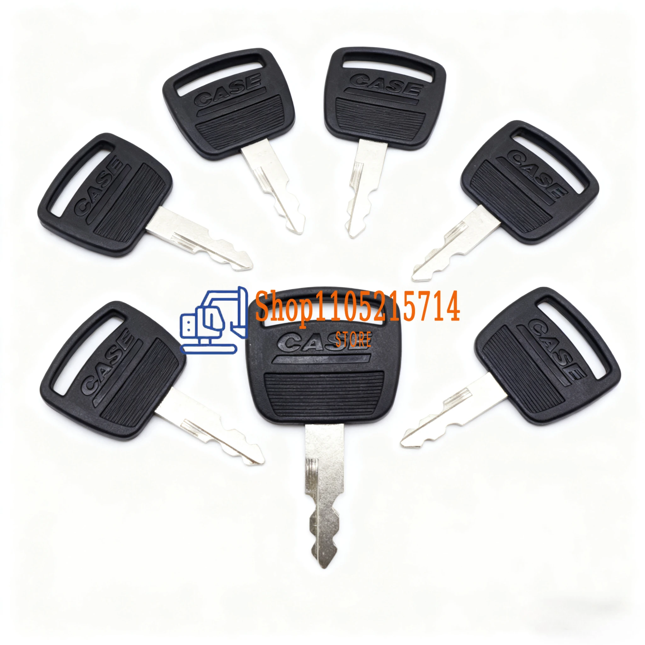 2/5/10 PCS Case S450 Key Ignition Key for Case Heavy Equipment Linkbelt Excavator 210 220 240 300 360 470