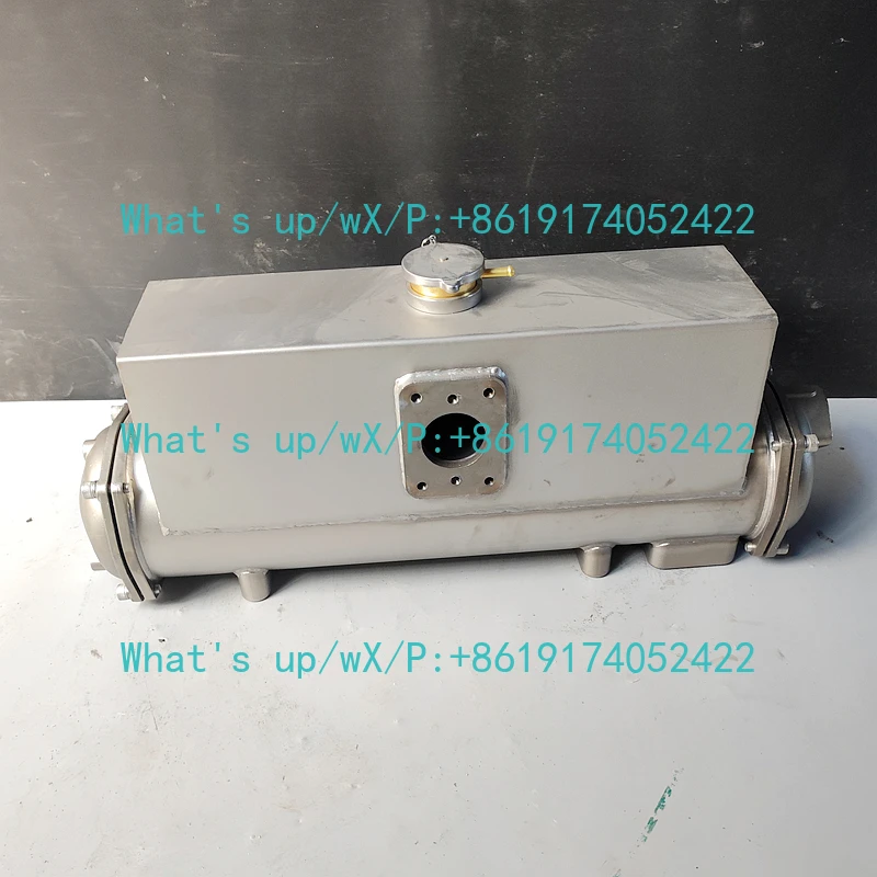 1PCS Marine Sea and Fresh Water Heat Exchanger  Engine Cooler 304 Stainless Steel Marine CH Series Water Thermostat
