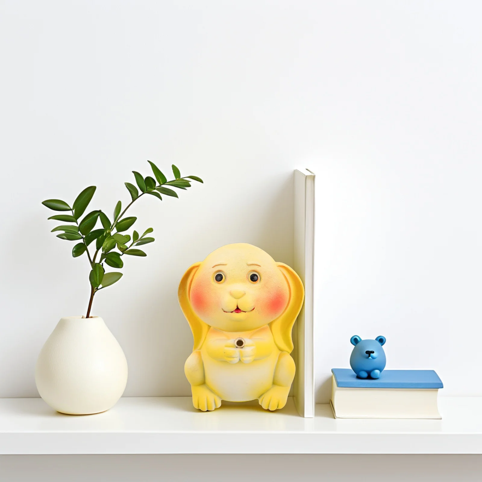 

Small Ceramic Stick Incense Burner Holder Rabbit Statue Aromatherapy Home Yoga Meditation Rv Decorative Ornament