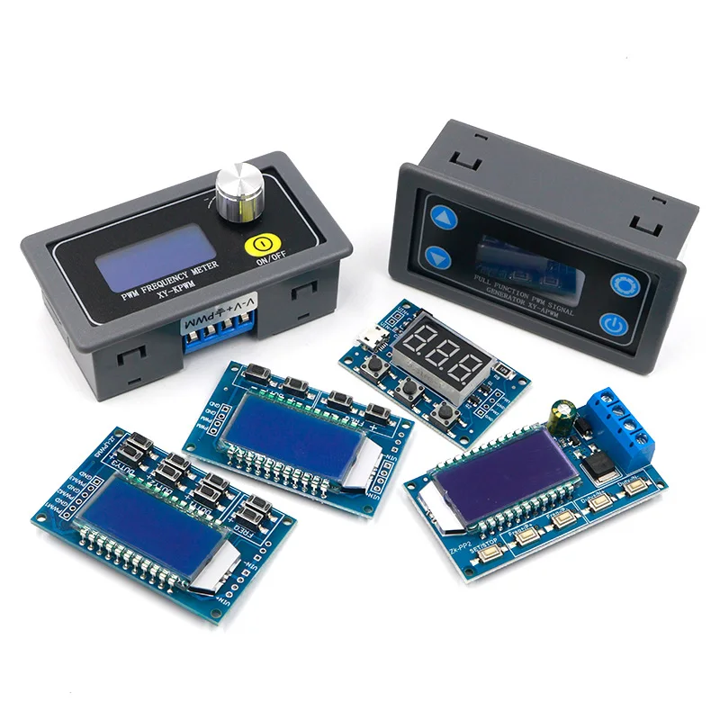 1/2/3 pwm Signal generator modul mit Digital anzeige mit einstellbarem Pulsfrequenz-Tast zyklus