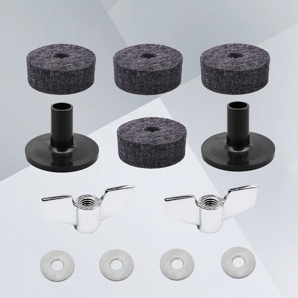 

12pcs Felt Washers For Drum Cymbal Set Cymbal Felt Sleeves Protection Pad Safe Buffer Instrument Accessories