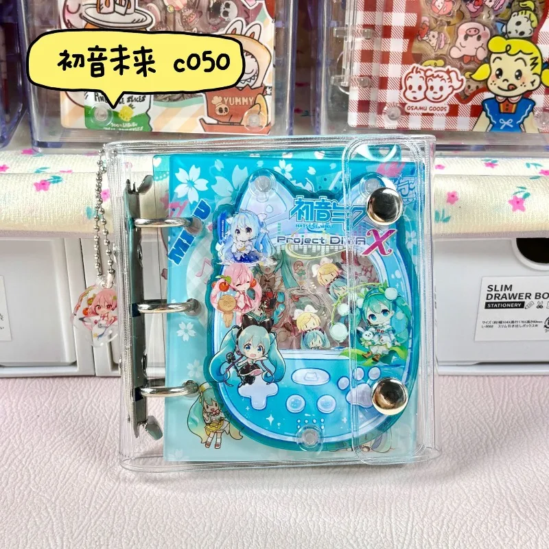 

Popular anime Hatsune Miku Detective Conan acrylic Shake Fighter book,A8 card book handmade DIY album,cartoon storage star card
