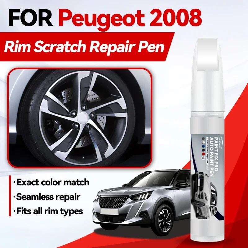 

Vehicle for Exclusive Use For Peugeot 2008 2013-2025 P21 P54 Paint Repair Pen Touch Up Scratch Remover DIY Auto Accessories Blac