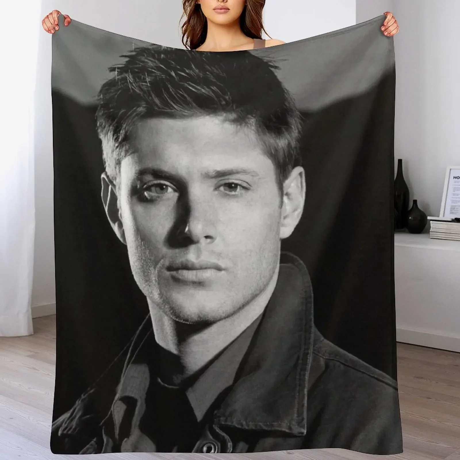

young dean winchester Throw Blanket Luxury Designer Polar Tourist Fashion Sofas Blankets