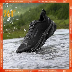 361 Degrees Thermal Series Men Running Shoes New Winter Mesh Lightweight Versatile Rebound Plush Warm Male Sneakers 672442220B
