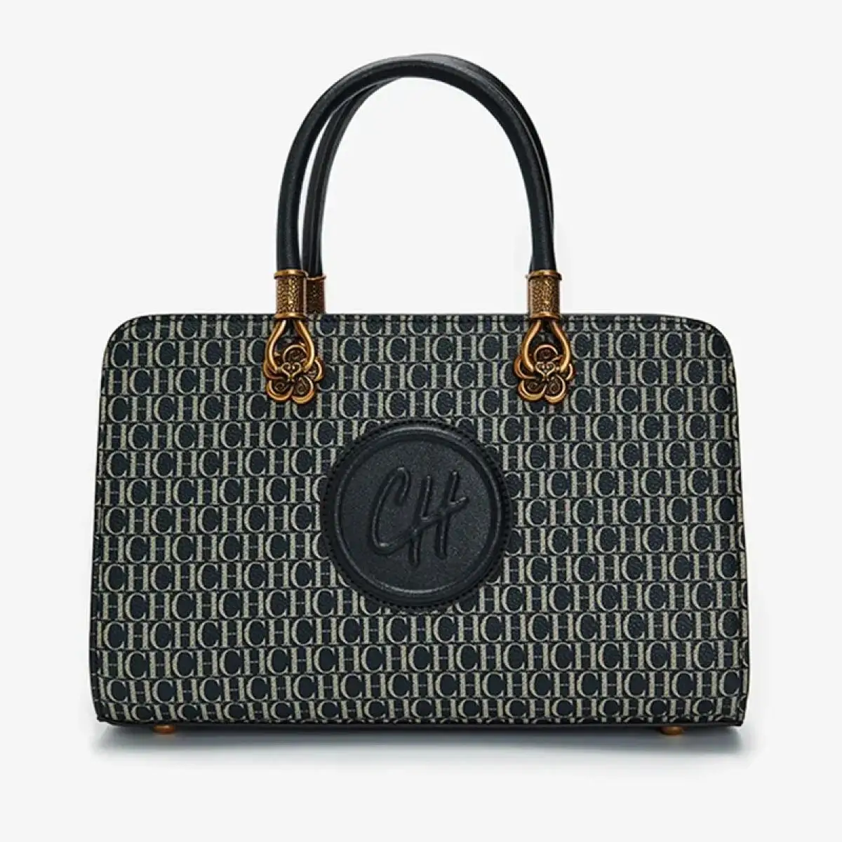 

CH Designer Circle Design Light Luxury Brand Monogram Design Crossbody Bag Internal Compartment Multifunctional Women's Tote