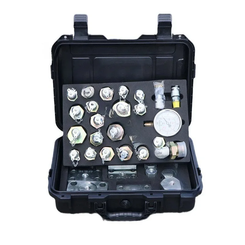 Hydraulic Oil Pipe Test Head Pressure Plug Walking Distribution Valve Pipeline Pressure Plug Block Parts