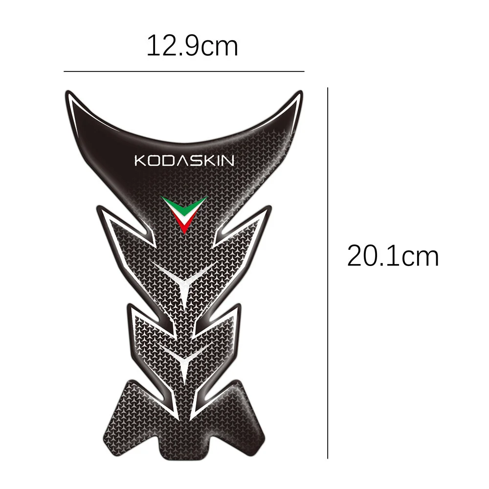 Motorcycle Fuel Tank Anti Scratch Sticker Decorative Personalized Waterproof Decal for Colove Zf400gy 500x Zf500-2