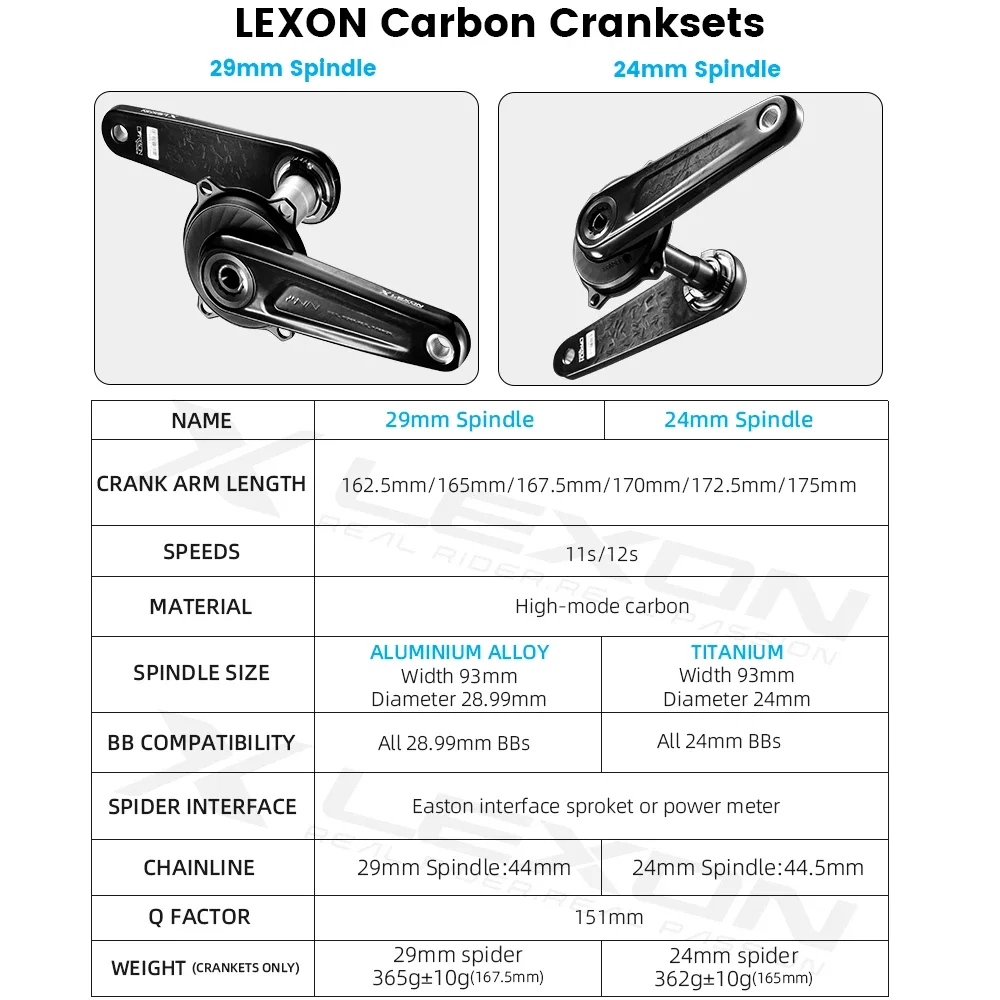 عداد طاقة LEXON لدراجة الطريق XCADEY 104/110BCD Spider لـ Shimano/SRAM/Rotor/RaceFace/Easton Cranks أجزاء محرك الدراجة