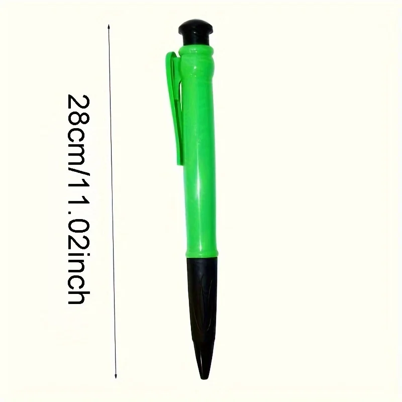 1 Stück riesiger Kugelschreiber, 1 mm schwarze Ölnachfüllung, glattes Schreiben, neuartiges Schreibwarenprodukt, Büro, Schule, Geschenk zum Schulanfang – Detail 4