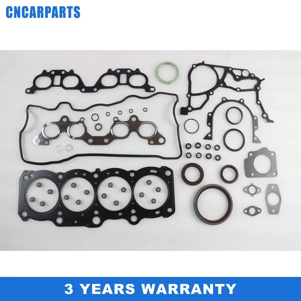 VRS,CYLINDER FULL HEAD OVERHAUL ENGINE GASKET SET/KIT FIT FOR TOYOTA CAMRY SDV10,SXV20 2.2L 5SFE 2/97-8/02