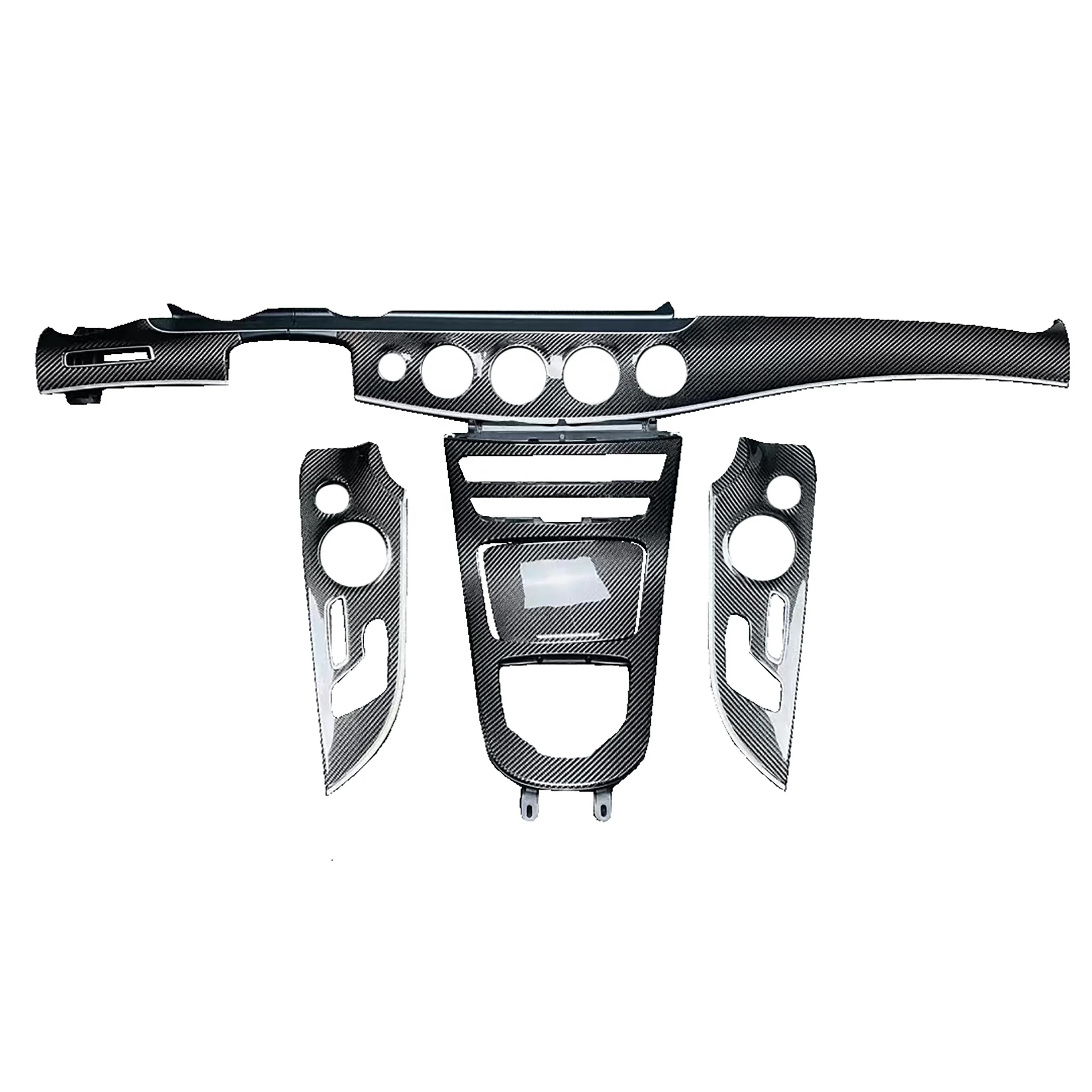 

Z-ART E Coupe Dry Carbon Fiber Interior Kit for C238 Dry Carbon Fiber Dashboard Panel for E200 E300 E400 E53 Coupe 2017-2023