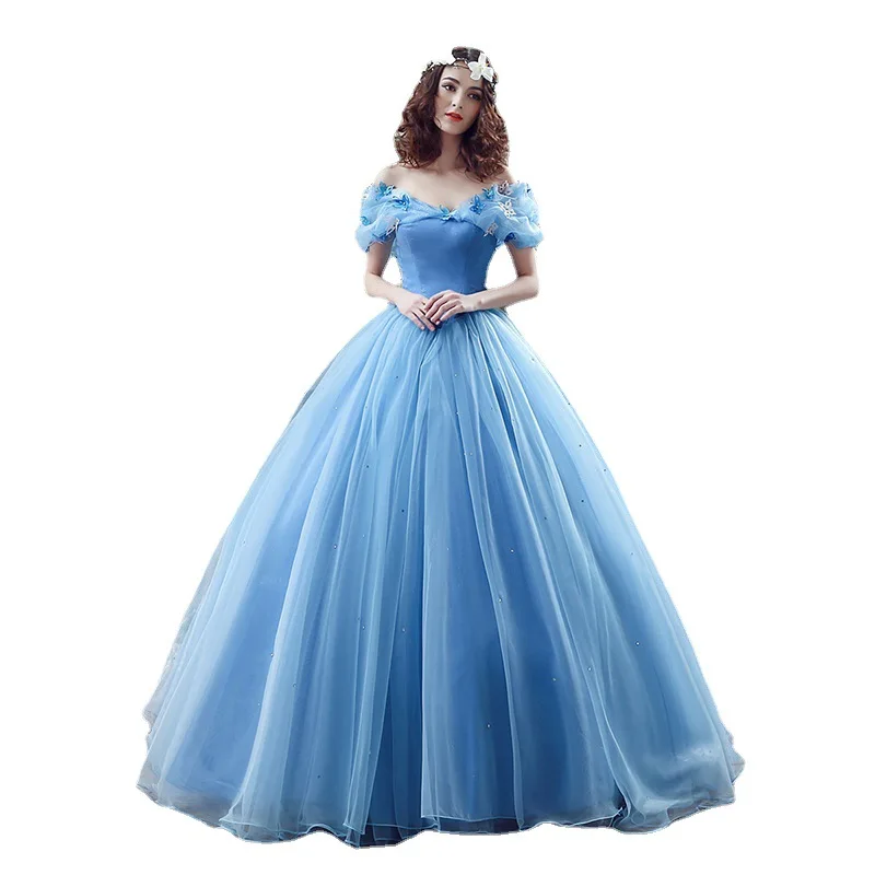 Vestidos de quinceañera de Cenicienta, novedad de 2023, vestido de fiesta elegante y dulce de princesa con escote en forma de corazón y hombros descubiertos, Vestidos personalizados