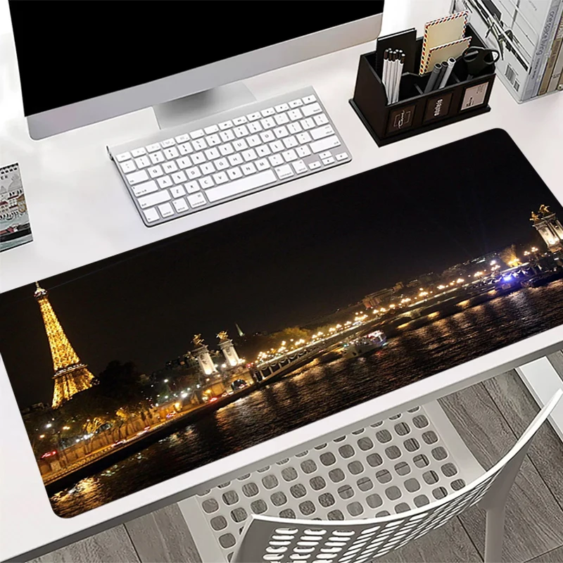 Colorful Mousepad Beautiful night Computer Mouse Pads Keyboard Pad Office Carpet Table Mat Desktop Waterproof Mouse Pad 900x400