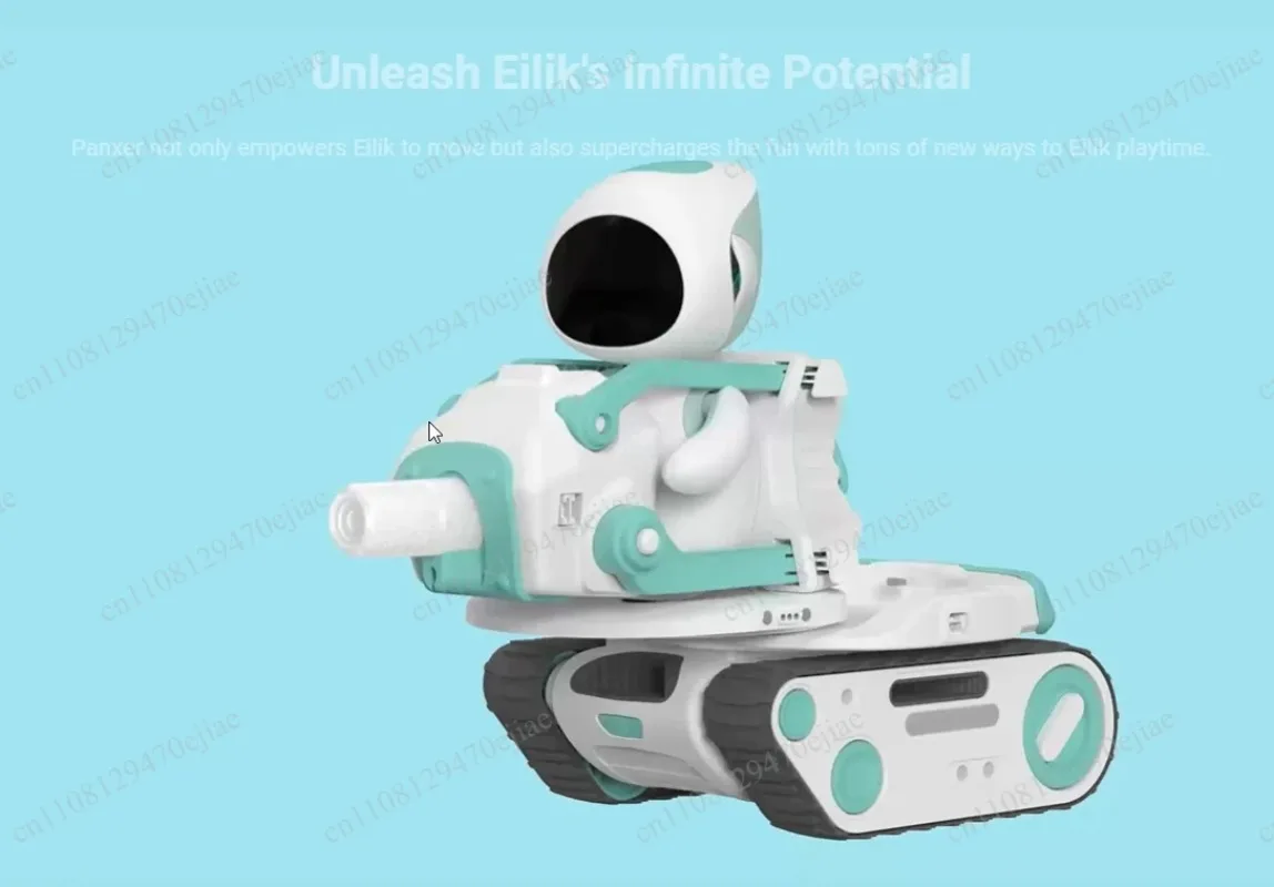 Eilik Panxer RC Combat Vehicle, Exclusive Rover Accessory with Remote Control, Eilik Robot  (Robot Not Included)
