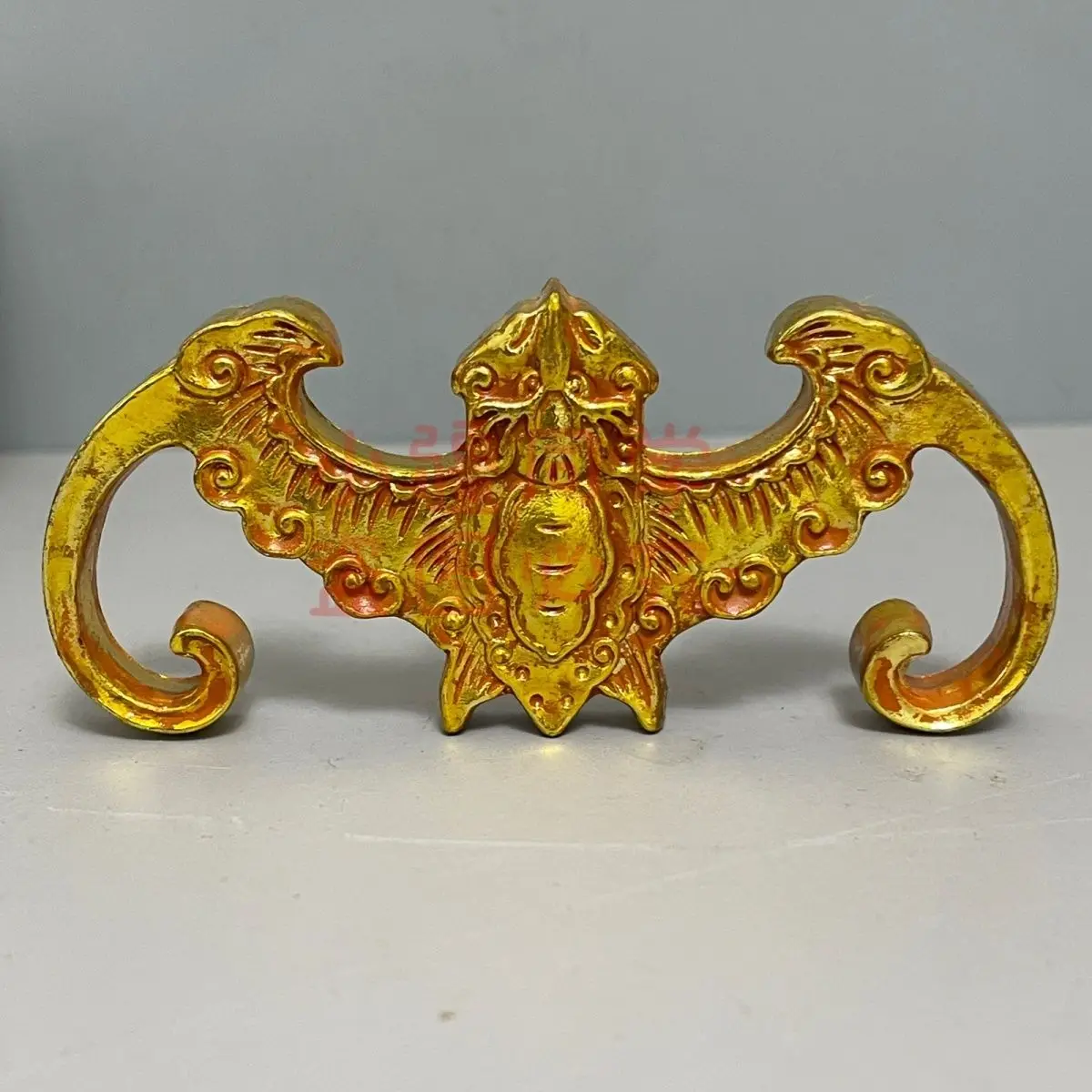 

Bat ornament study four treasures paperweight calligraphy pen holder dual-purpose alloy material blessing in front of the pen