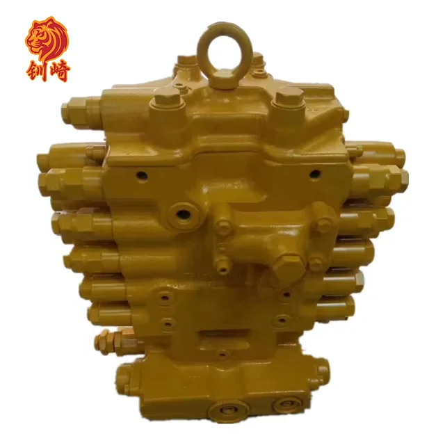 PC120-6 PC100-6 Small Head Distribution Valve Shaft Assembly Hydraulic Distributor Multi-Way Valve