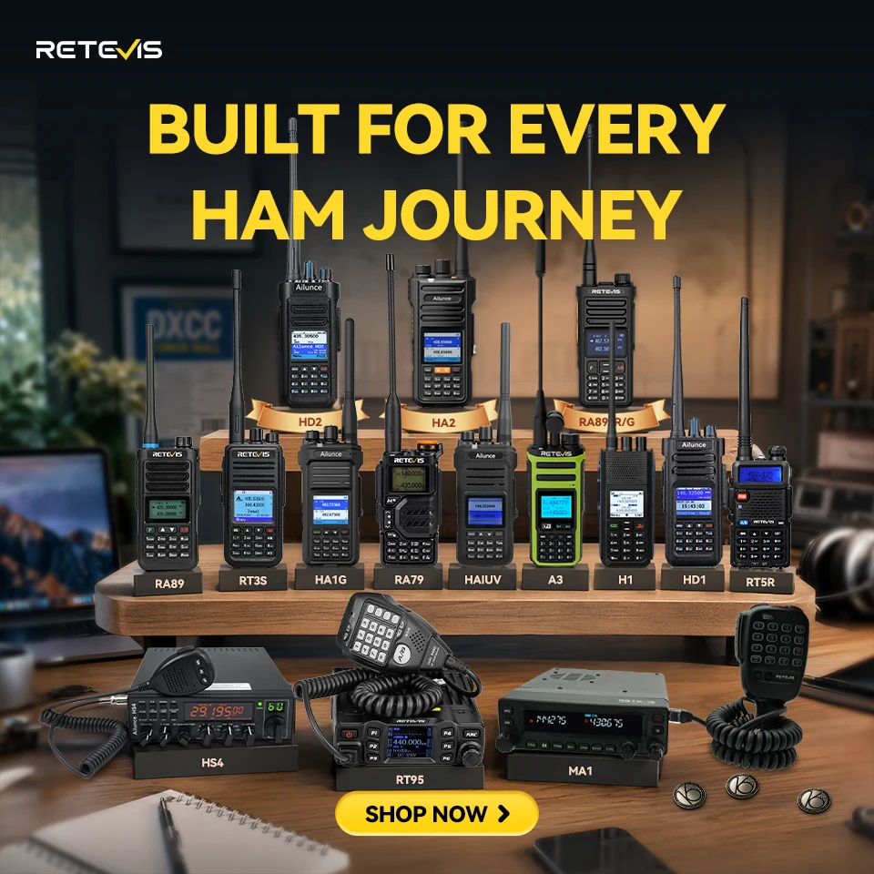 Retevis Ailunce H1 DMR Walkie Talkie Long Range Amateurfunk UHF VHF Kommunikation Zwei-Wege-Radiosender FM GPS APRS – Detail 1