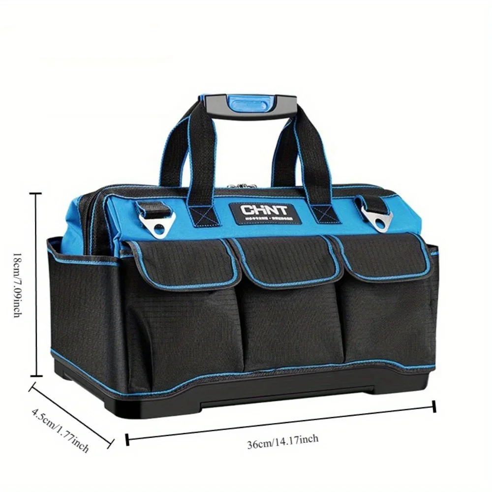 Multi Functional Repair Kit Installation Electrician Canvas Large Wear-Resistant Storage Tool Bag Portable Waterproof Handheld