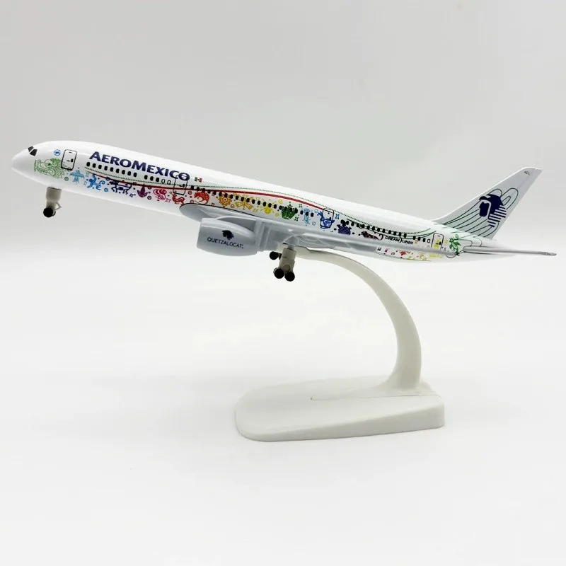 20 سنتيمتر 787 دريملاينر سلسلة نموذج طائرة لعبة الطائرات B787 الخطوط الجوية سبيكة معدنية لعب اطفال طائرة طائرة مصغرة لجمع #3