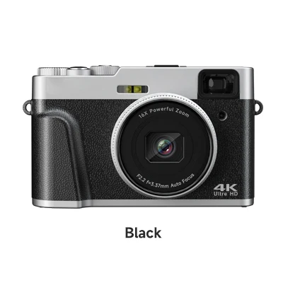 

Professional Advanced 48MP 4K CMOS Sensor Retro DSLR Digital Video Cameras 4K HD Memory SD Card Compact Digital Camera With Bag