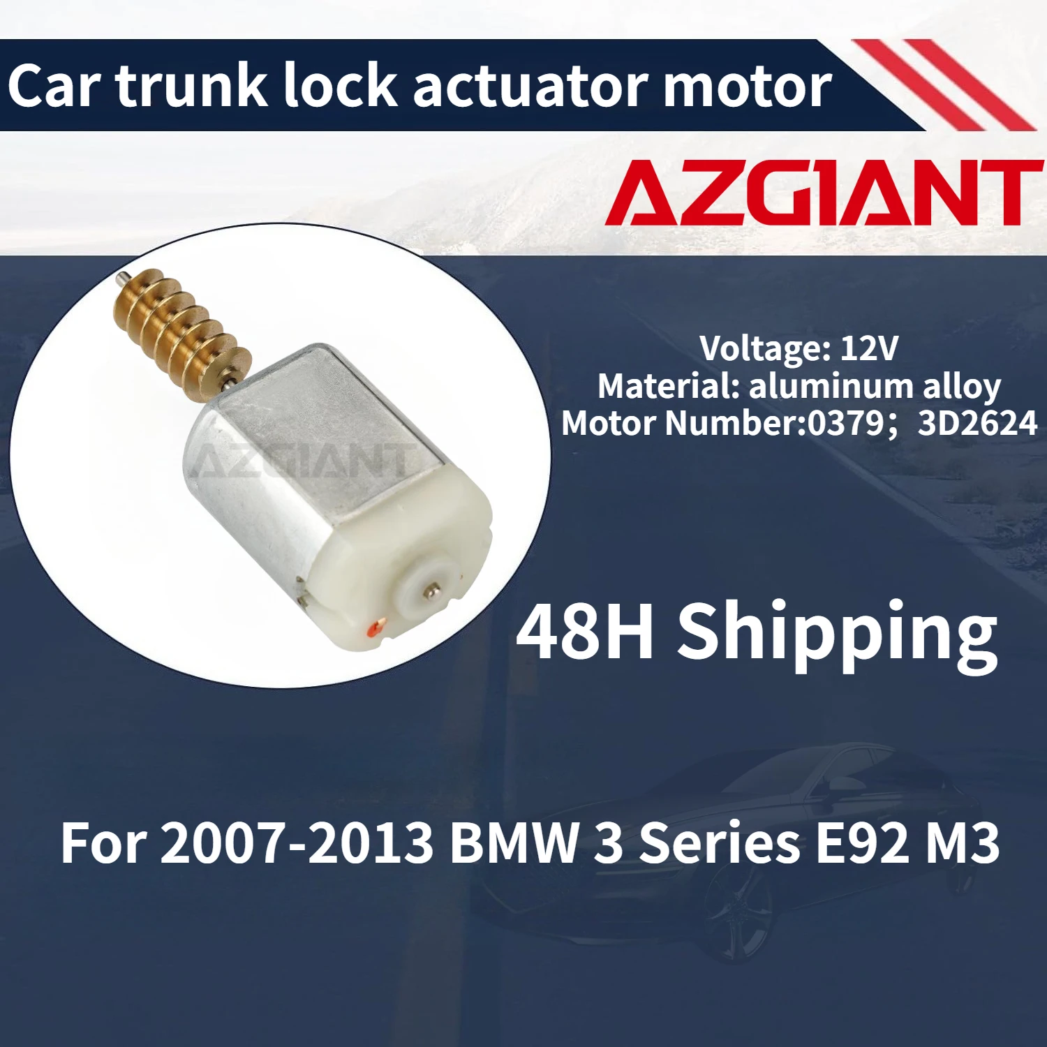 

For 2007-2013 BMW 3 Series E92 M3 Car Trunk Latch Lid Lock Release motor New high-quality replacement parts Auto Accessories