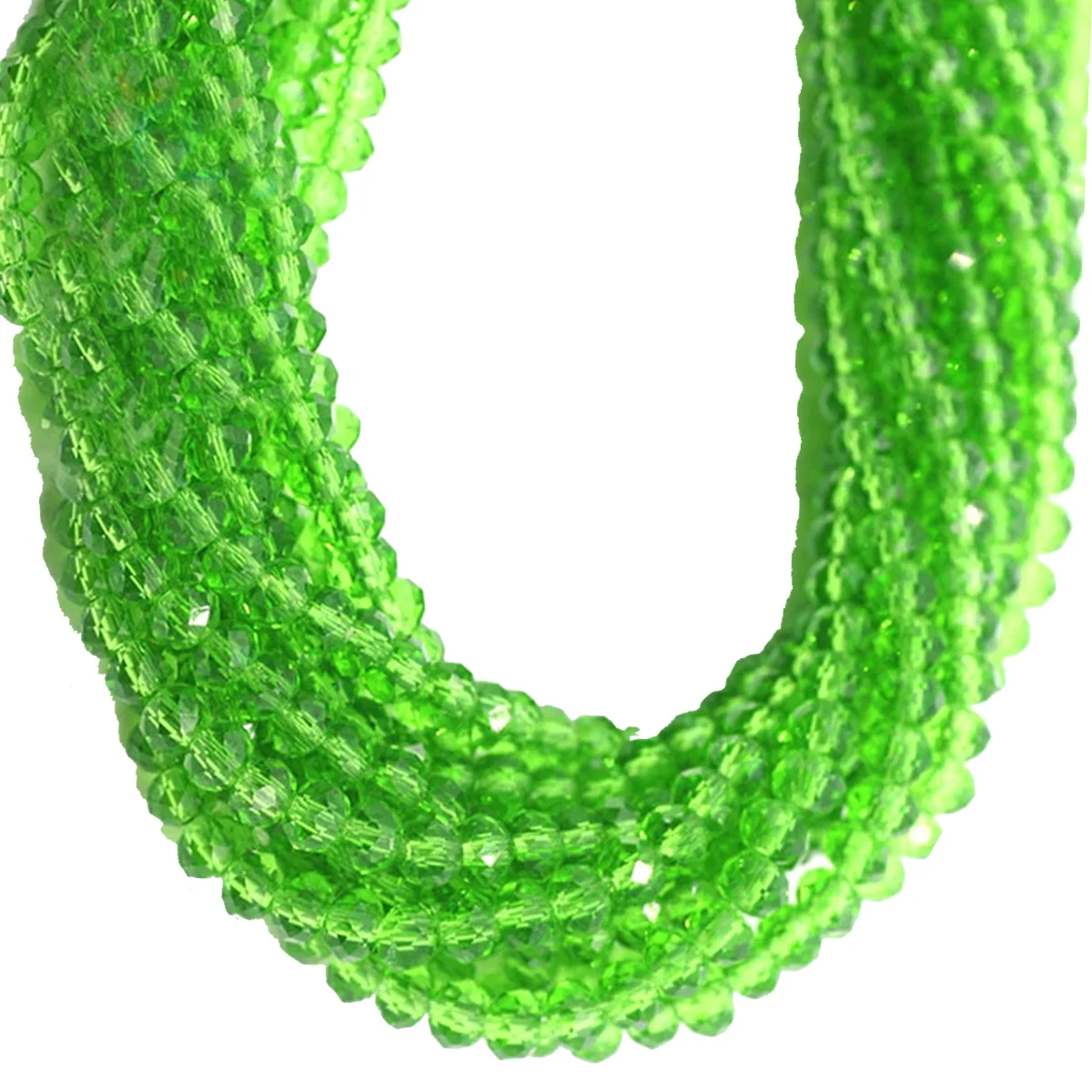 

150 Pcs Glass Beads for Necklace Making Crystal Spacer Bracelet Necklaces Jewelry