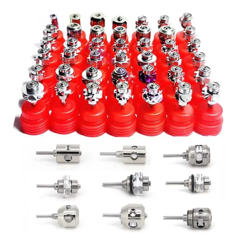 Top Grade Dental Cartridge Rotors Sirona T3 T4 Racer COXO High-speed Air Turbine Handpiece Standard Torque Ceramic Bearing Rotor