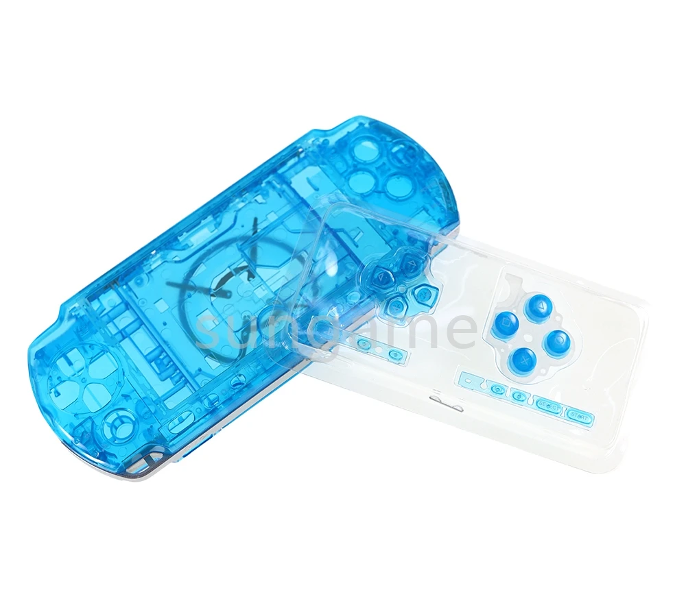 1set For PSP3000 PSP 3000 Game Console Shell Replacement Full Housing Cover Case with Button Kit