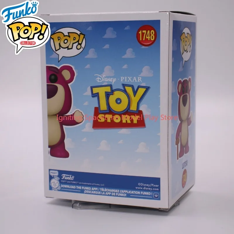 Funko Pop Lotso #1748 Flocked Toy Story Disney Pixar Vinyl Figure Flocked Collectible Model Gift For Cartoon Fans Decor - view 3