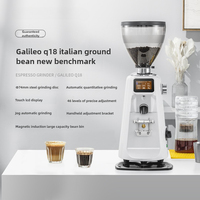 GALILEO GALILEO-Q18 Bean Grinder Commercial Quantitative Electric Numerical Control Italian Coffee Bean Grinder Household 220V
