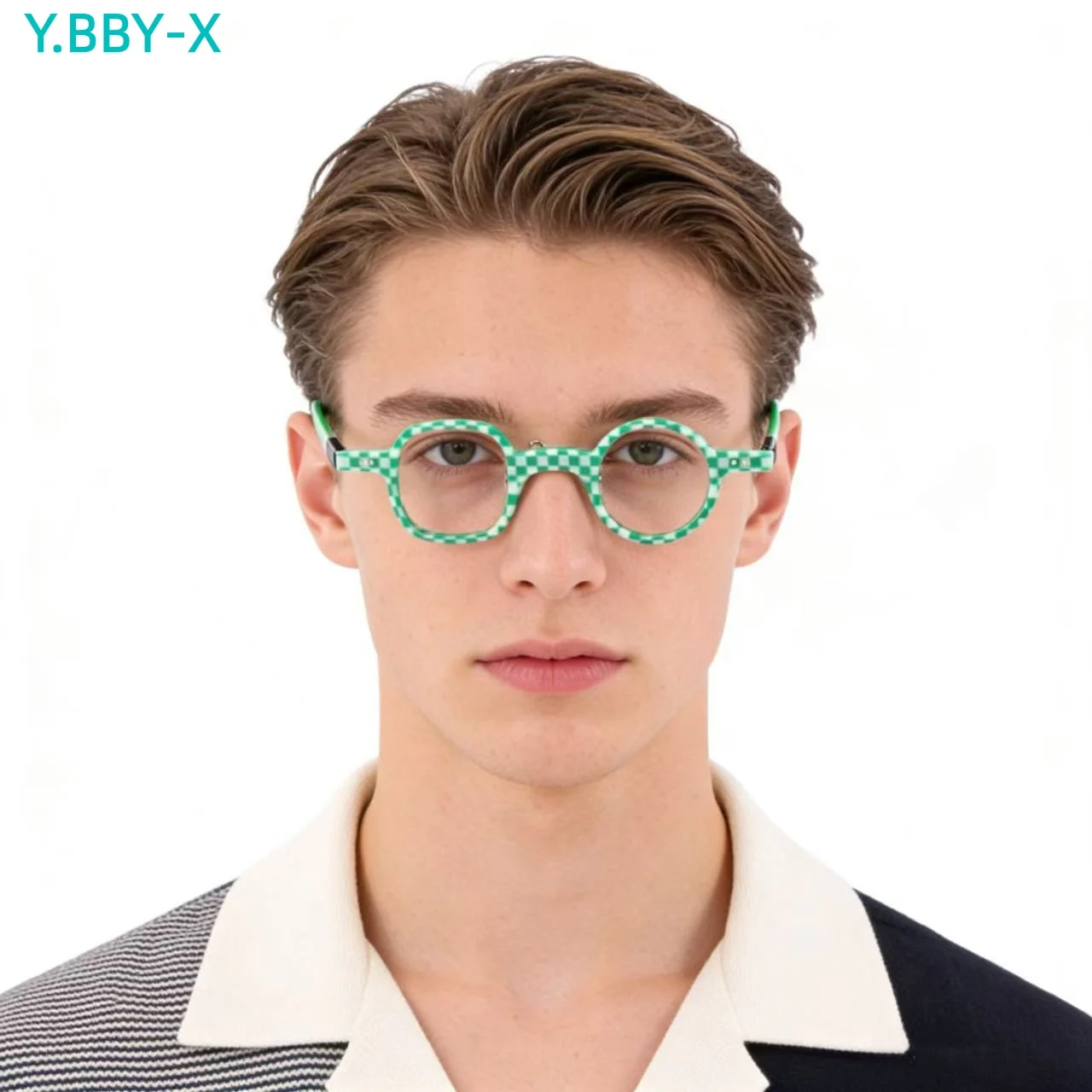 

Оправа для очков Y.BBY-X из ацетата, унисекс, с защитой от синего света, для коррекции близорукости и дальнозоркости, круглые и квадратные очки