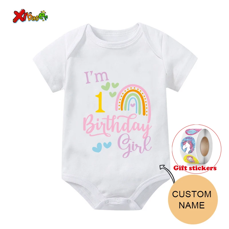 Family T Shirt Kids Custom Name Family Matching Outfits for Girl T Shirt Baby Girl Shirt Clothing Give Away Children's Sticker
