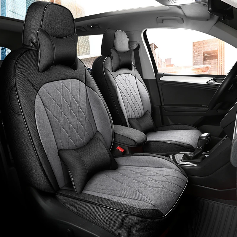 

Чехлы на автомобильные сиденья из льна 1:1 на заказ для Mazda 6 GH 2007 ~ 2013 CX30 2020 ~ 2023 Suzuki SX4 2006 ~ 2009, дышащие автомобильные аксессуары для интерьера