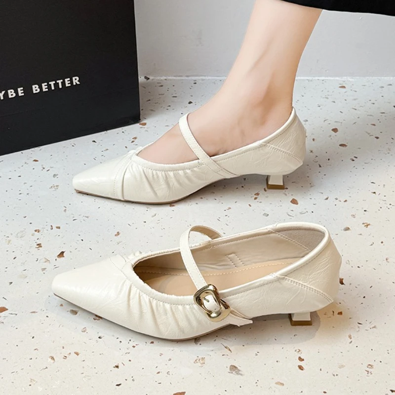 Women Pointed Toe High Heels Shoes Sexy Designer 2025 New Sandals Elegant Summer Party Shoes Woman Dress Brand Pumps Zapatillas