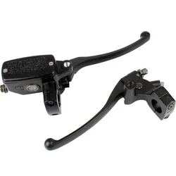2pcs 25mm Motorcycle Brake Clutch Master Cylinder Lever Universal for 25mm Handlebar Fit for Honda Kawasaki Suzuki Yamaha