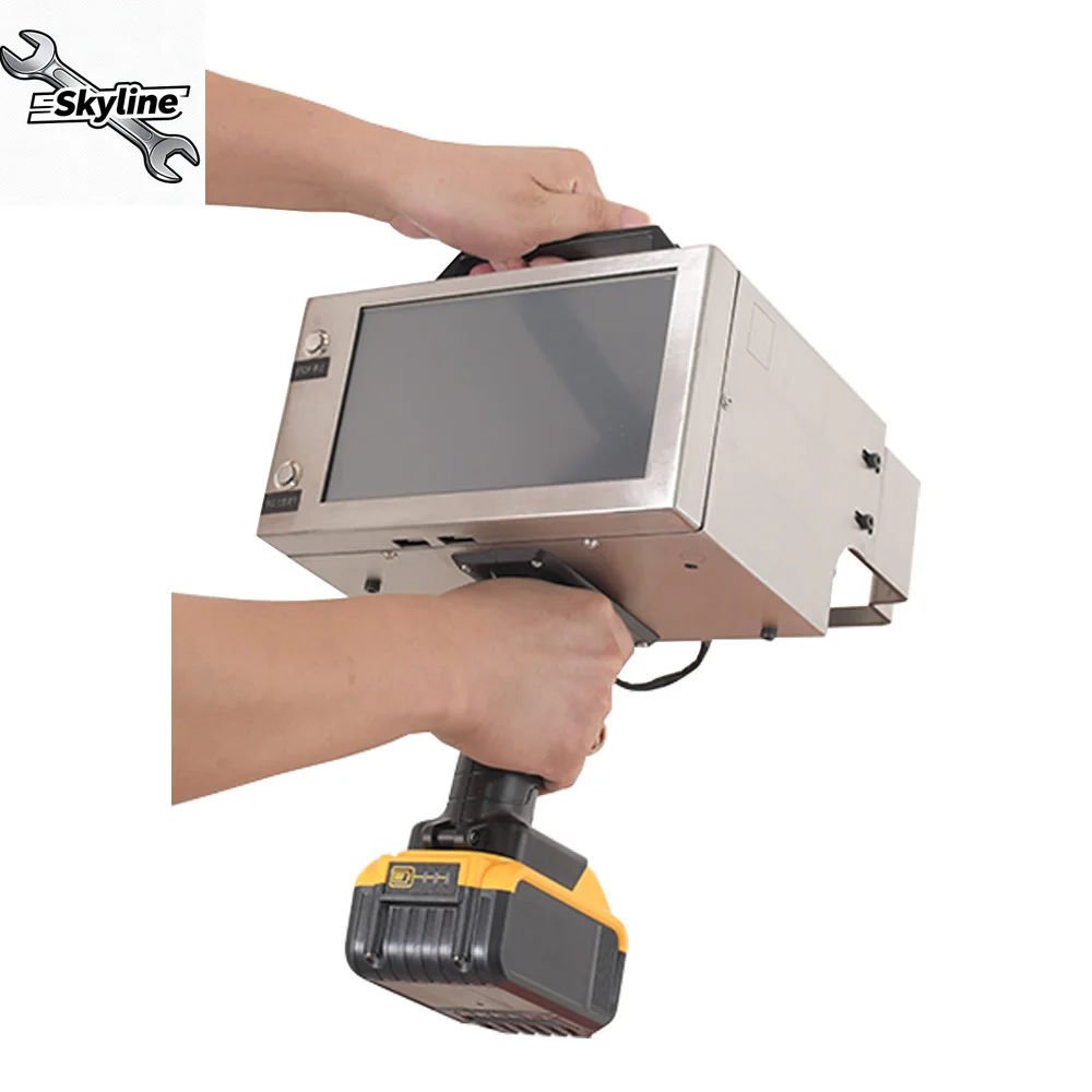 New large screen 120x30 Hand-held Portable Metal Nameplate Marking Machine Touch-screen Electric Lettering Machine