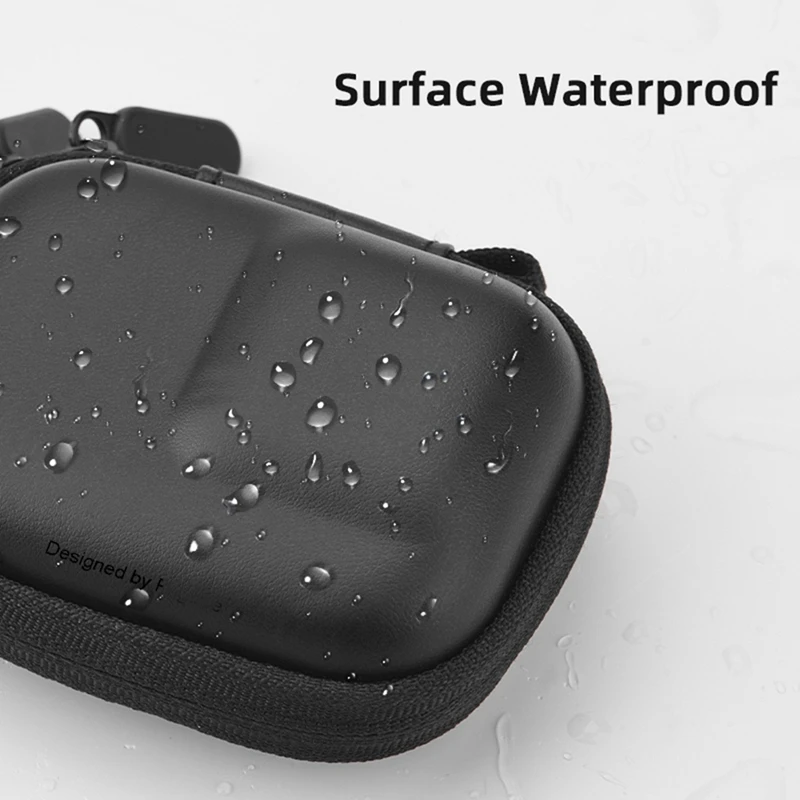 Hard Carrying Case For Gopro Hero 11 10 9 Waterproof Case Mini Shell Bag Box For Osmo Action 3/4 Camera Easy To Use Black