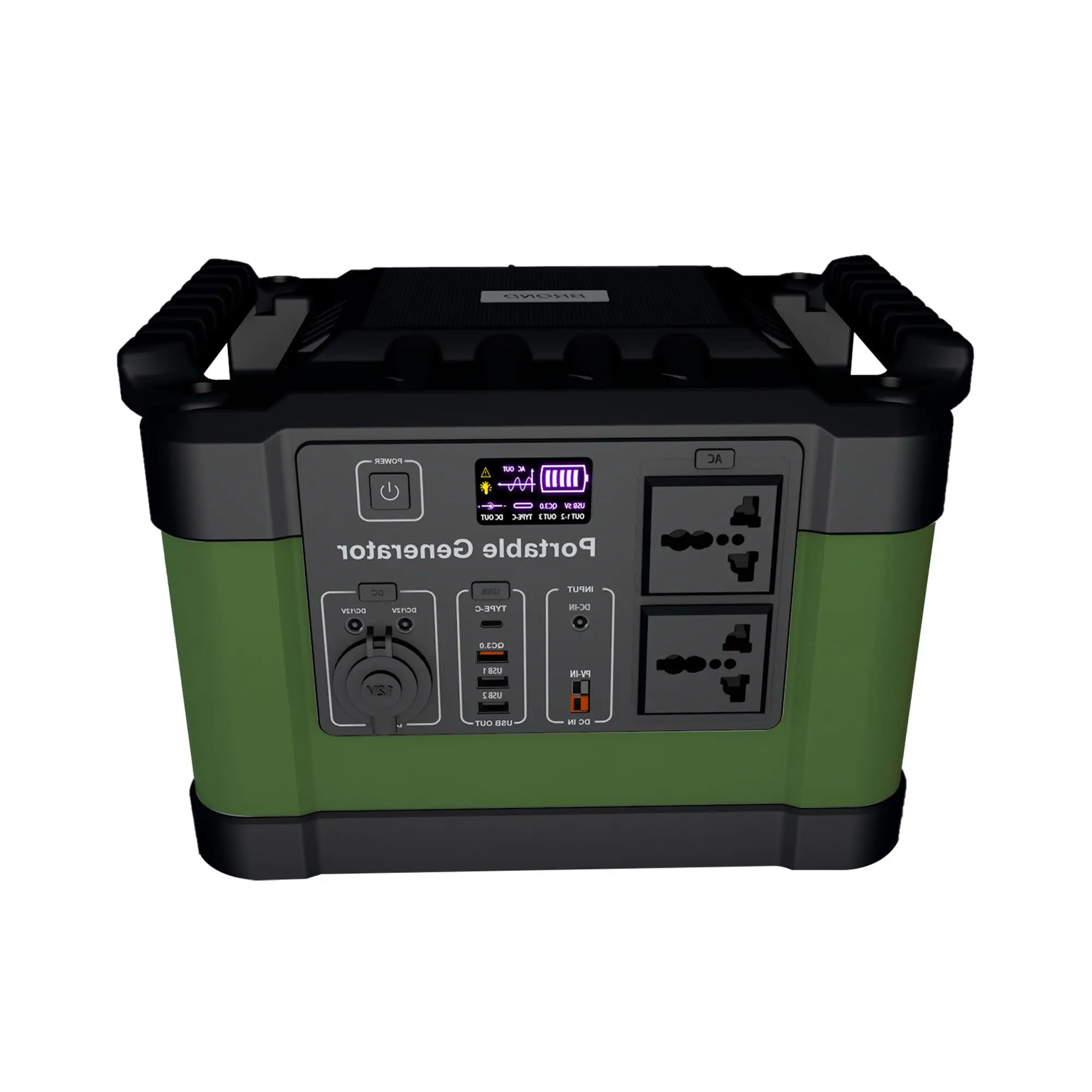 Zonne-Energie Draagbare Krachtcentrale 300W 500W 800W 1000W 2000W 3000W 5000W Off-Grid Power Systeem 1kw 2kw 3kw 5kw Huis Generator