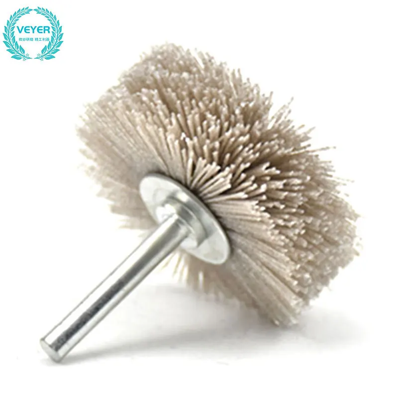 【Super】Burr Removal Hole CNC Cleaning Brush Automative Wood Deburring Groot Caving Tools Polish Drill Brush for Woodworking Face