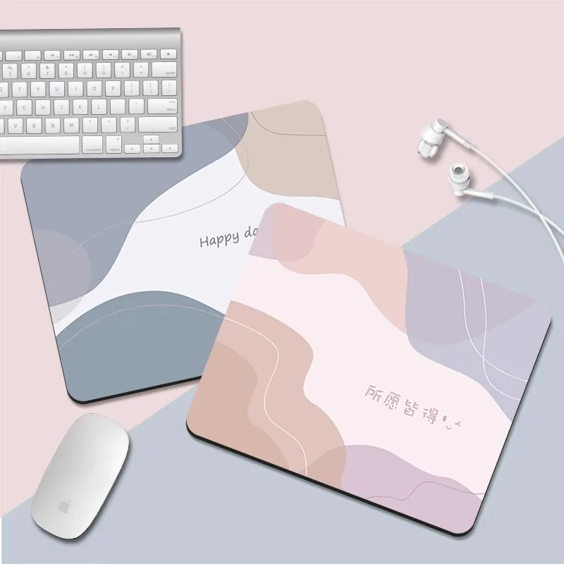 Morandi mouse pad - simple and cute computer wrist rest computer desk accessories dinosaurios one piece mouse pad