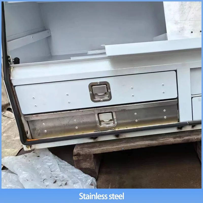 

304 Stainless Steel Box Type Plate Lock Car Door Lock Electrical Cabinet Trailer Engineering Vehicle Toolbox