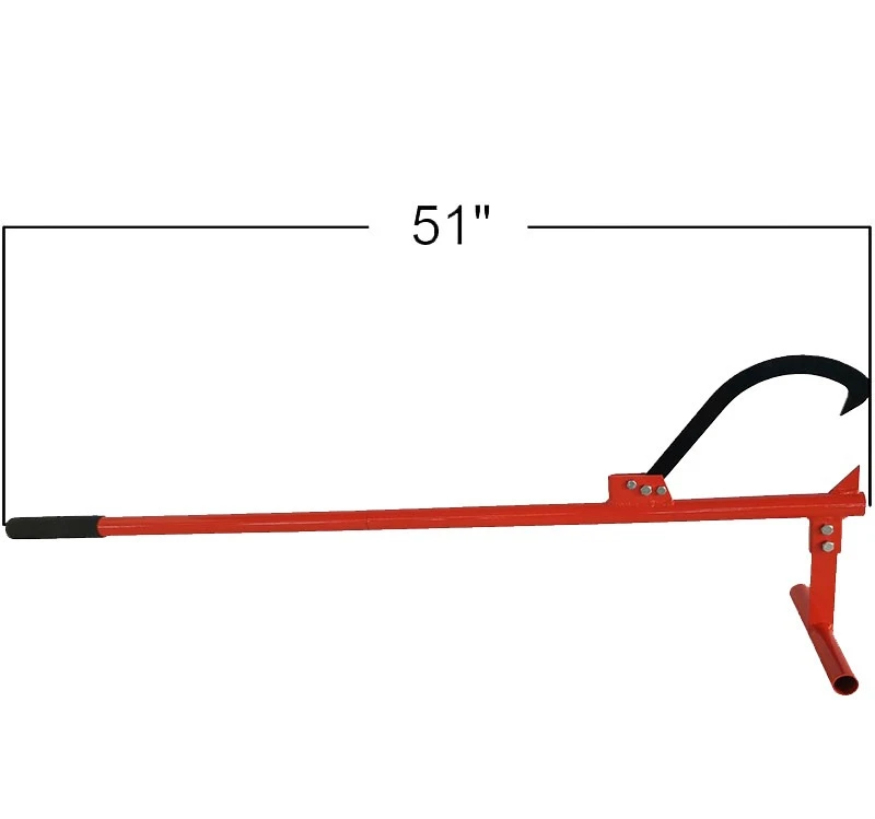 Heavy‑Duty Log Moving & Supporting Tool Log Roller Lifter Bracket For Outdoor Logging Firewood Processing