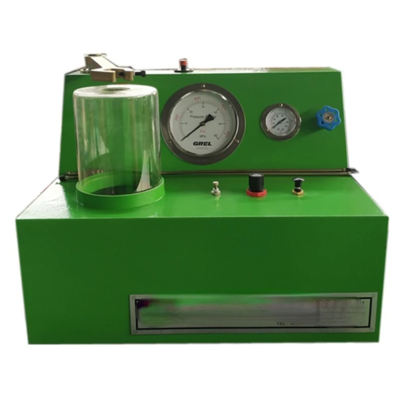 double springs diesel injector nozzle tester and continuous spraying test